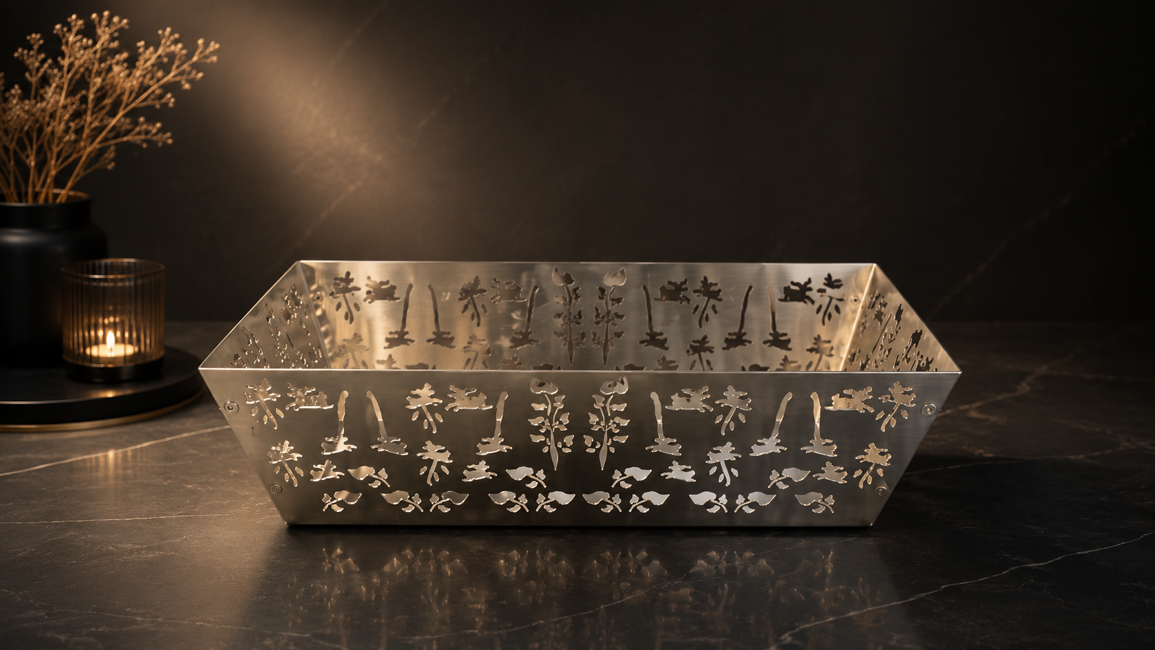 Caja Premium 350 Acero inoxidable Natural TodoImporta productos importados Colombia